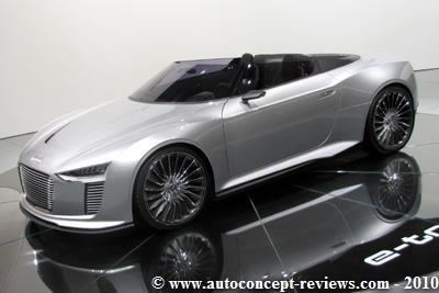 Audi E-tron Spyder concept